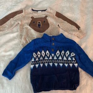 Two Gymboree sweaters sold as a set